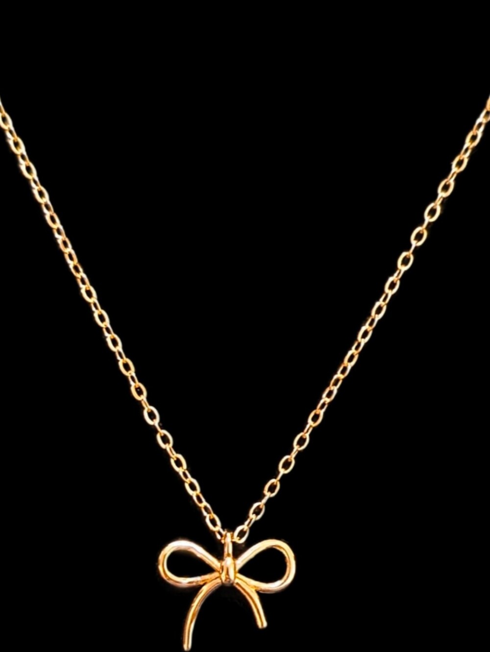 Bow Necklace